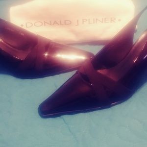 Donald J. Pliner black slingbacks. New without tag